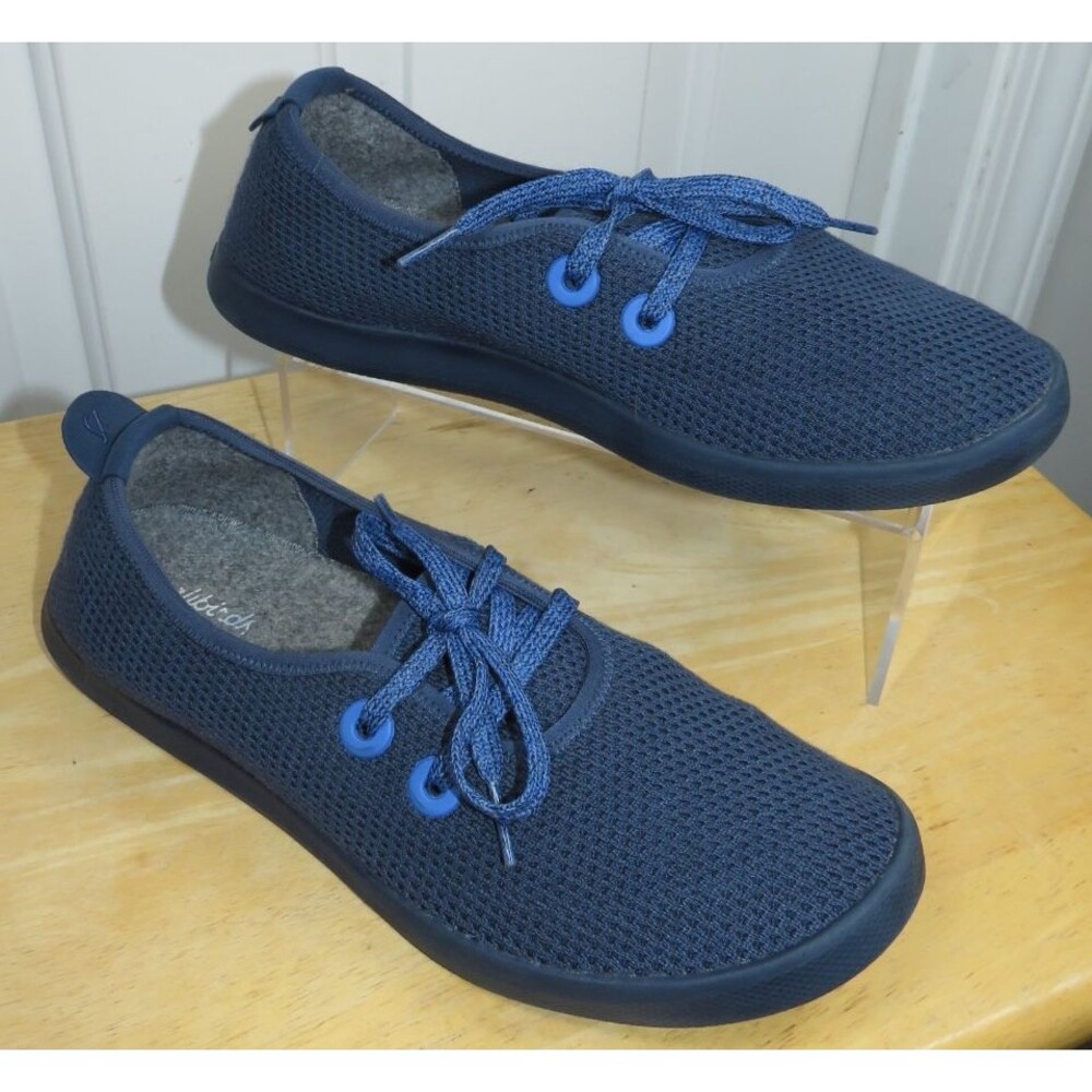 Allbirds Tree Skippers Sneakers Blue Knit Casual Women's Size 10